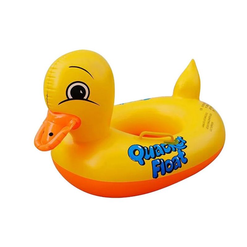 DAYOSHOP - Flotador Pato Bote Piscina Inflable Juguete Niños