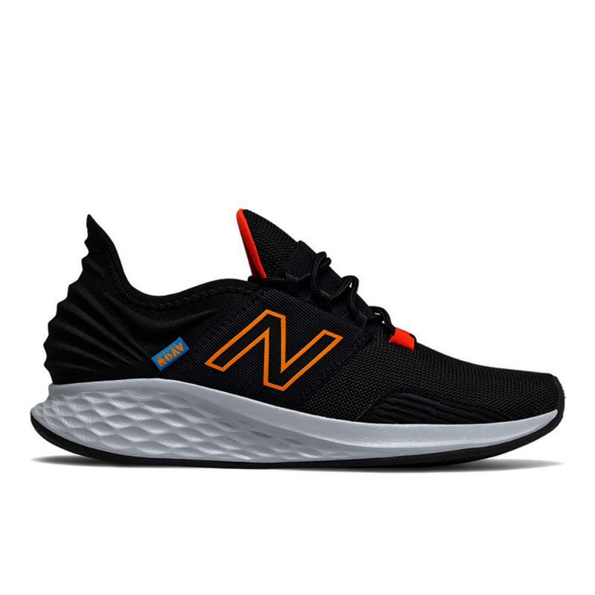 NEW BALANCE - Tenis New Balance Fresh Foam Roav -Negro/Naranja