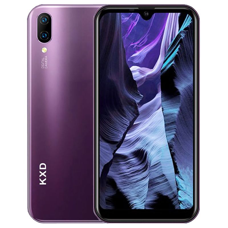 GENERICO - Celular 16GB Infinity View Triple Camara Full Accesorios - Morado