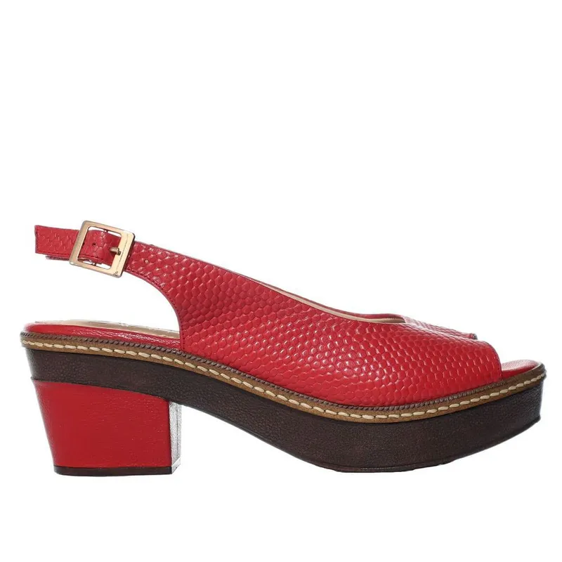 ZAVATTY - Sandalia para mujer S70-1-Z06 ROJO ZAVATTY