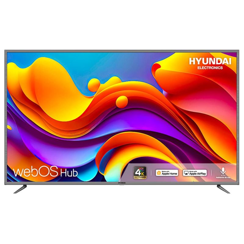 HYUNDAI - Televisor Hyundai 60" 4k Uhd Led Smart Tv Asistente De Voz  Webos Magic Remote - HYLED6003W4KM