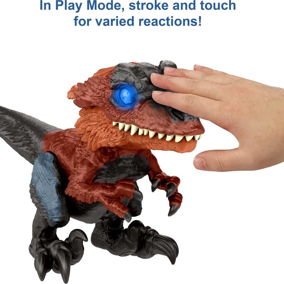 JURASSIC WORLD - Dinosaurio Jurassic World Dominion Pyroraptor Animatrónico