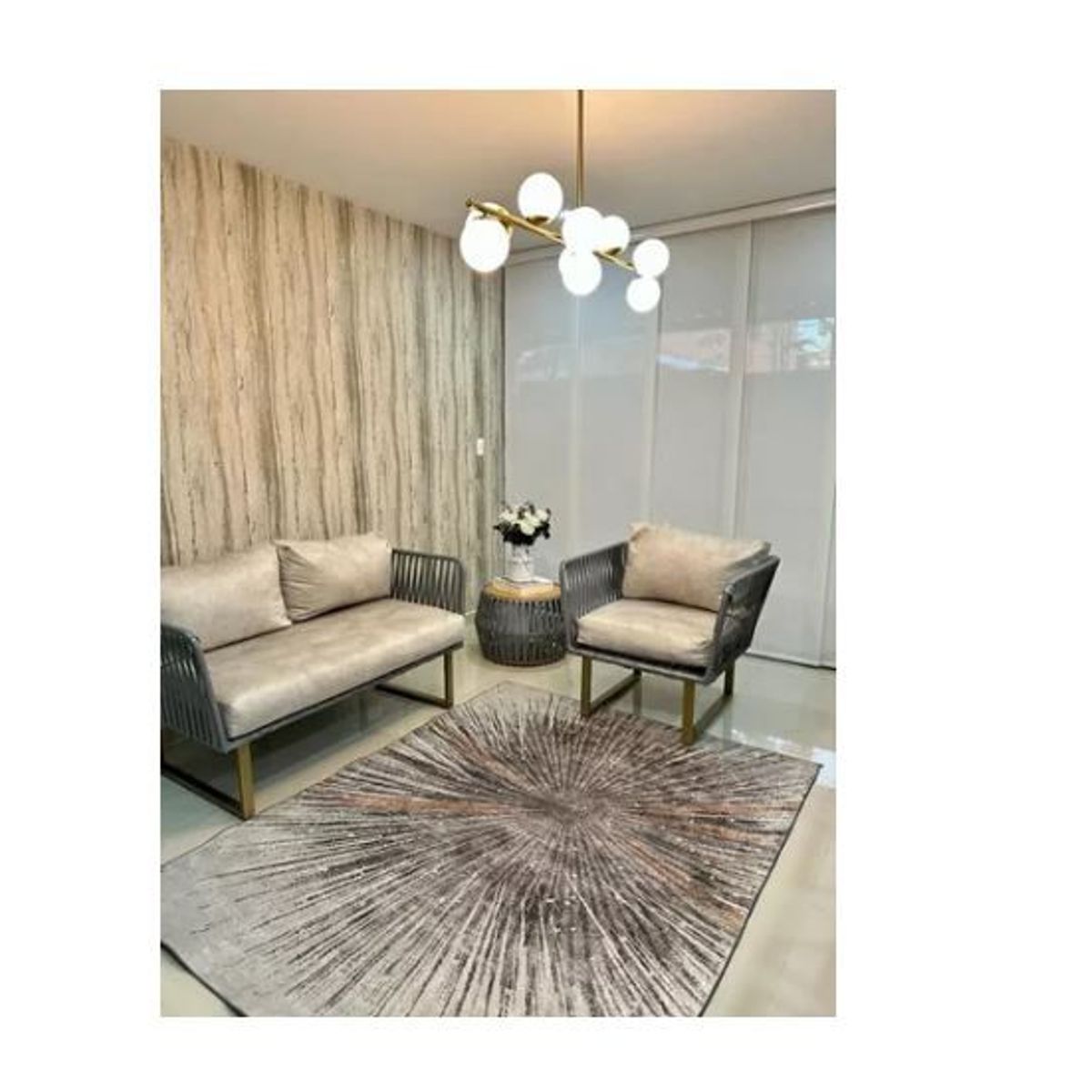 SHENGSHOU - Tapete Alfombra 152 Metros Sala Hogar Decorativo Artístico