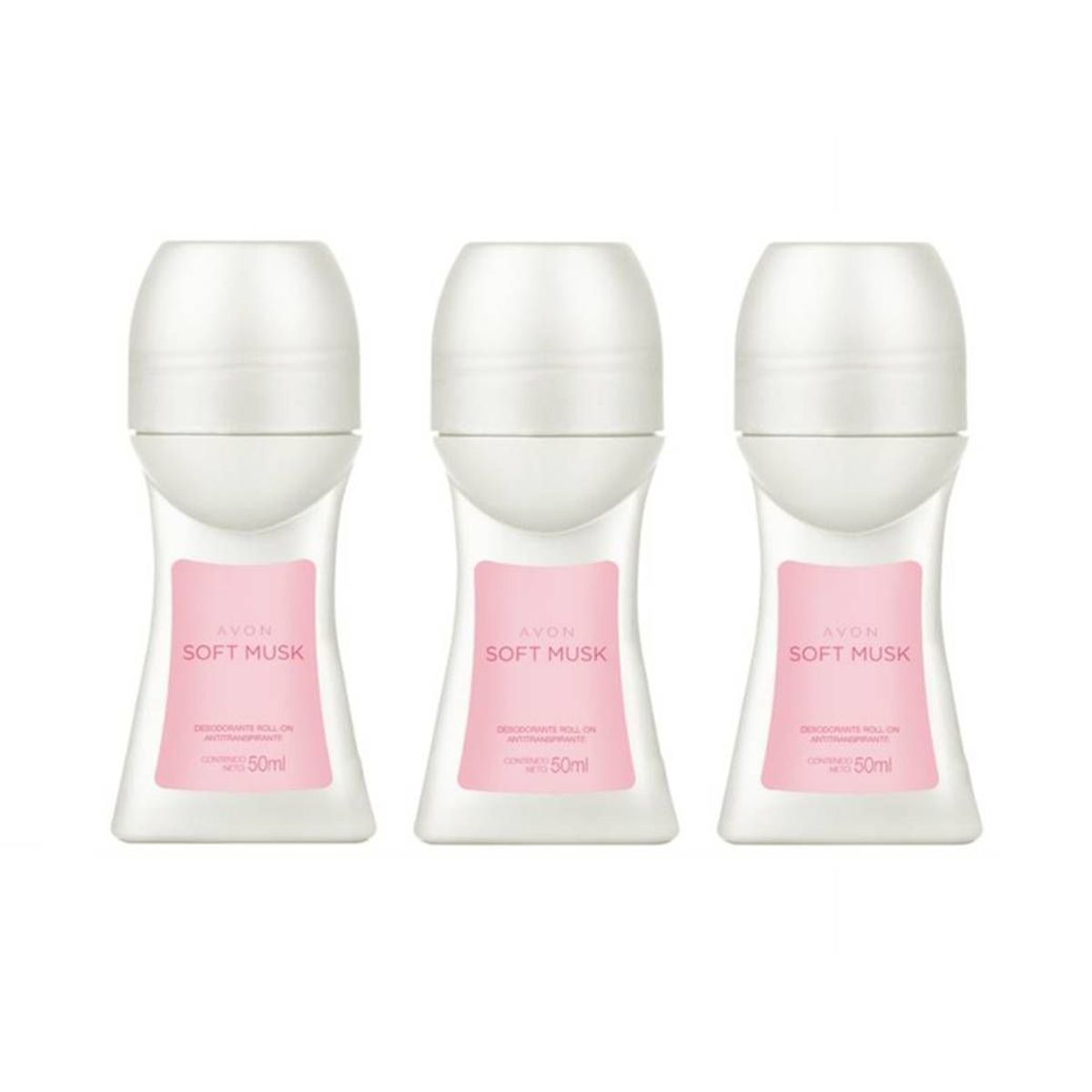 AVON - Desodorante Soft Musk x 3 Unidades de Avon