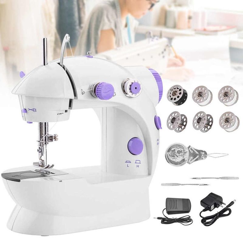 GENERICO - Mini Maquina De Coser Multifuncional Portátil Domestica