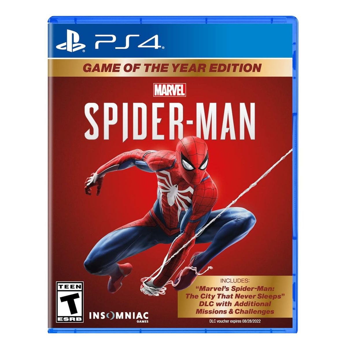 PLAYSTATION - Spider-Man Game Of The Year Edition Ps4 Fisico Nuevo