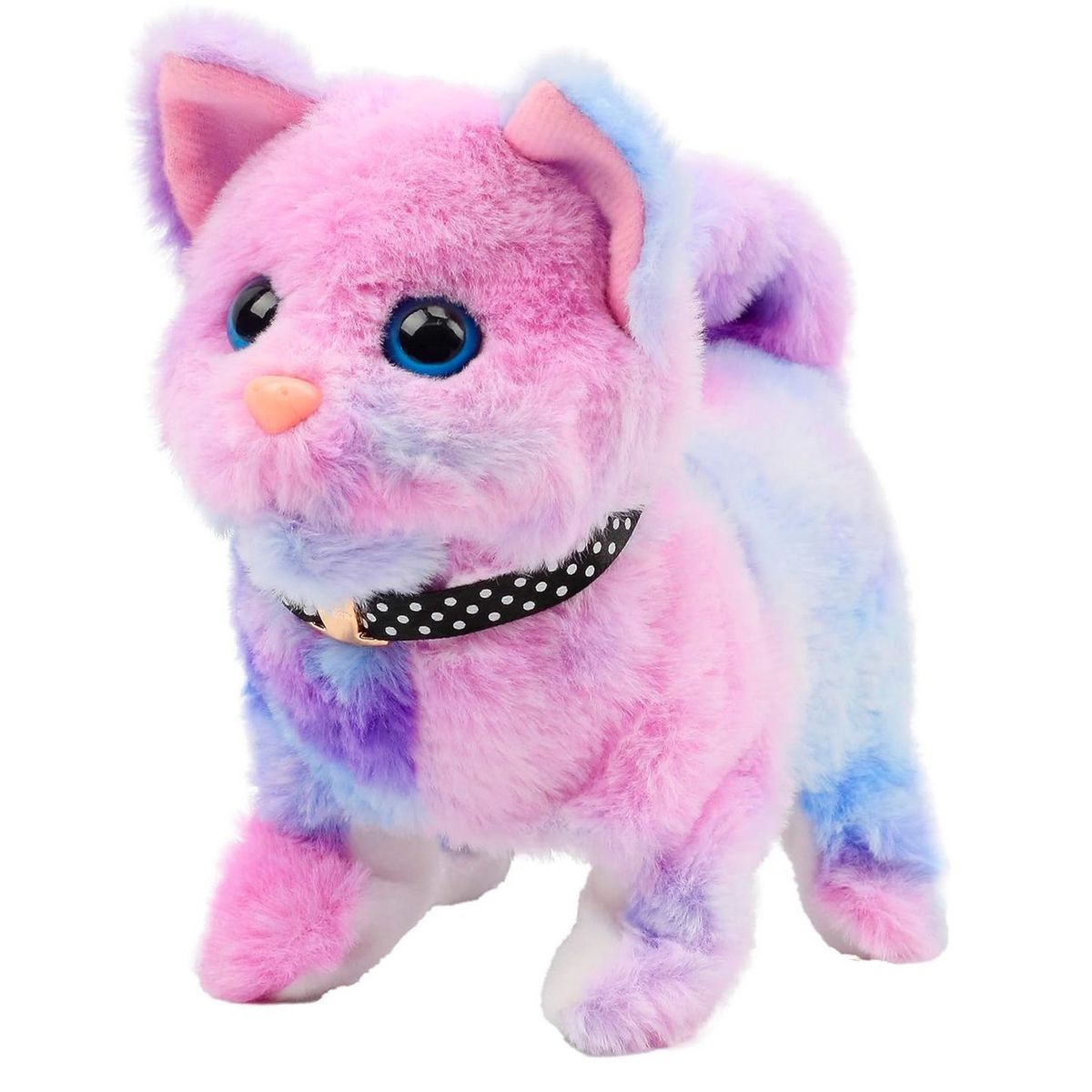 DAYOSHOP - Robot Gato Color Mascota Sonido Movimiento Juguete bateria