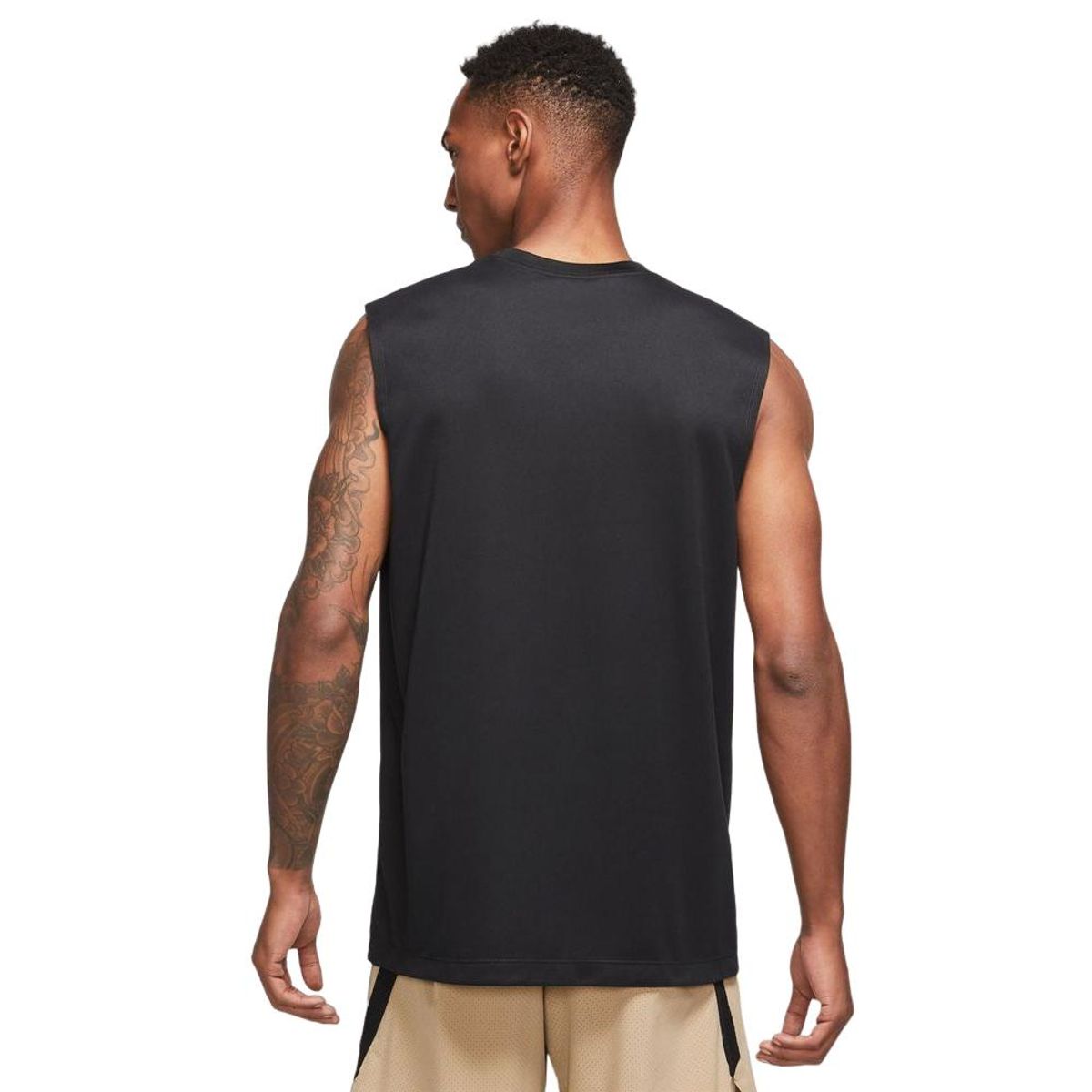 NIKE - Camiseta Esqueleto Nike Dri Fit Tee Reset-Negro