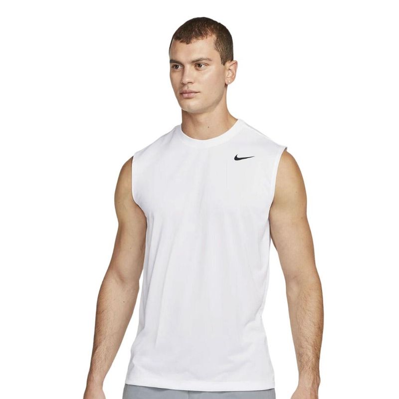 NIKE - Camiseta Esqueleto Nike Dri Fit Tee Reset-Blanco