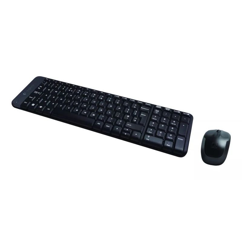 GENERICO - Kit de teclado y mouse inalámbrico Logitech