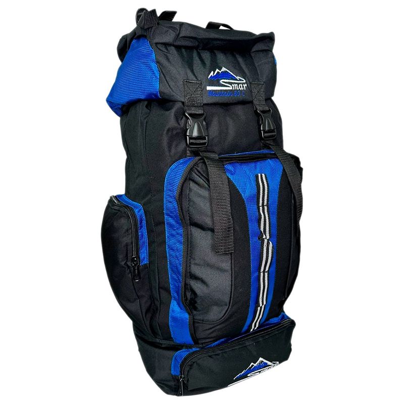 GENERICO - Maleta Camping Smar 80-90 Litros Morral Mochila Impermeable
