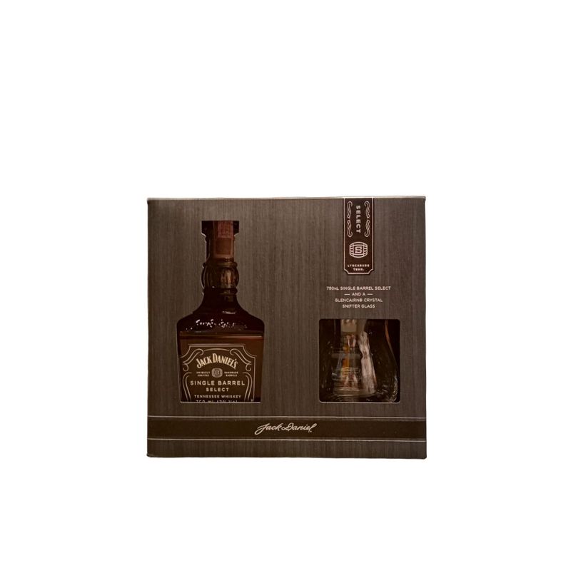 JACK DANIELS - WHISKEY JACK DANIELS SINGLE BARREL MAS OBSEQUIO  VASO