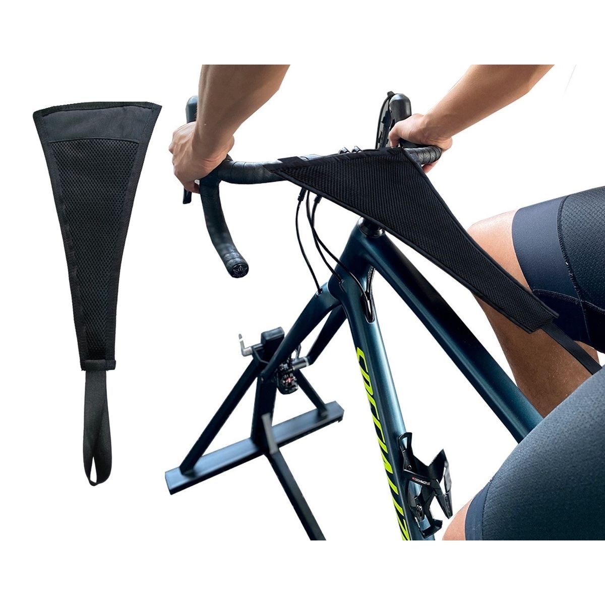 GENERICO - Protector Bicicleta Sudor Simulador Rodillo Indoor Mtb Ruta