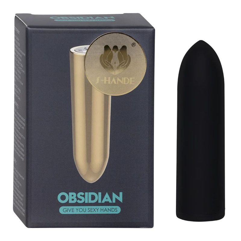 GENERICO - Bala Vibradora Obsidian Black - Shande