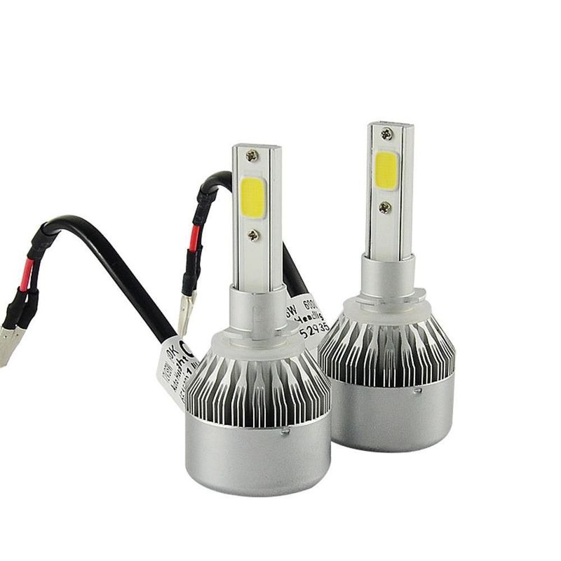 GENERICO - Par(2) 880 881 H27 Bombillos Led 16000 Lúmenes Carro Impermeables