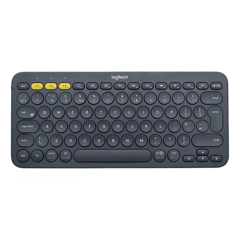 LOGITECH - Teclado bluetooth Logitech español color grafito