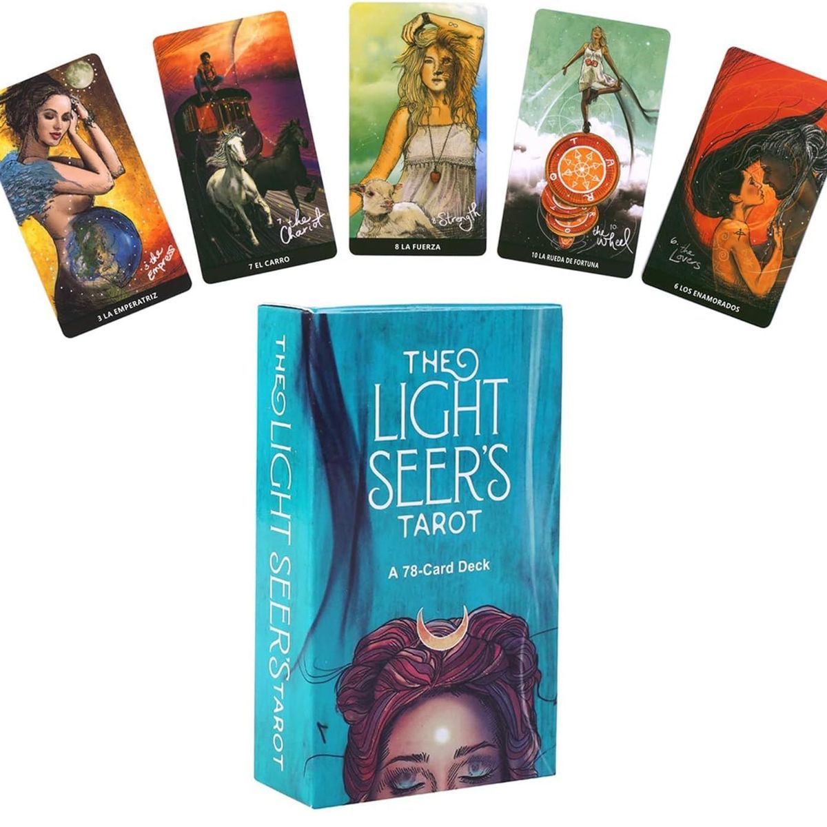 GENERICO - Cartas Barajas Del Tarot The Light Seer´s 78 Cartas