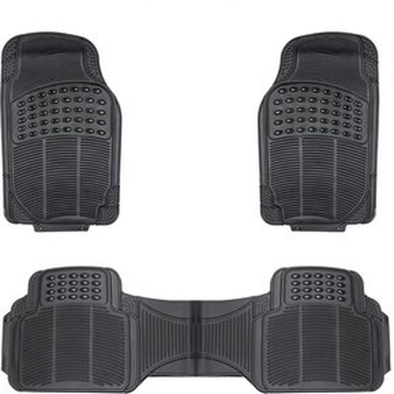 SIMONIZ - Tapete para Carro Simoniz Full Equipo Dura Line Negro PVC 3 Piezas