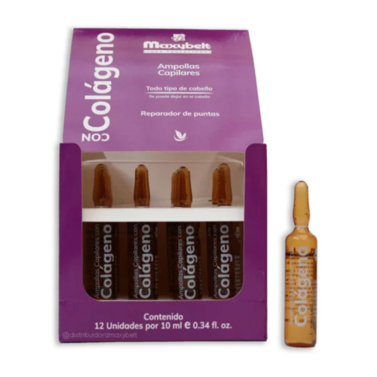 MAXYBELT - Ampolletas Maxybelt Colágeno