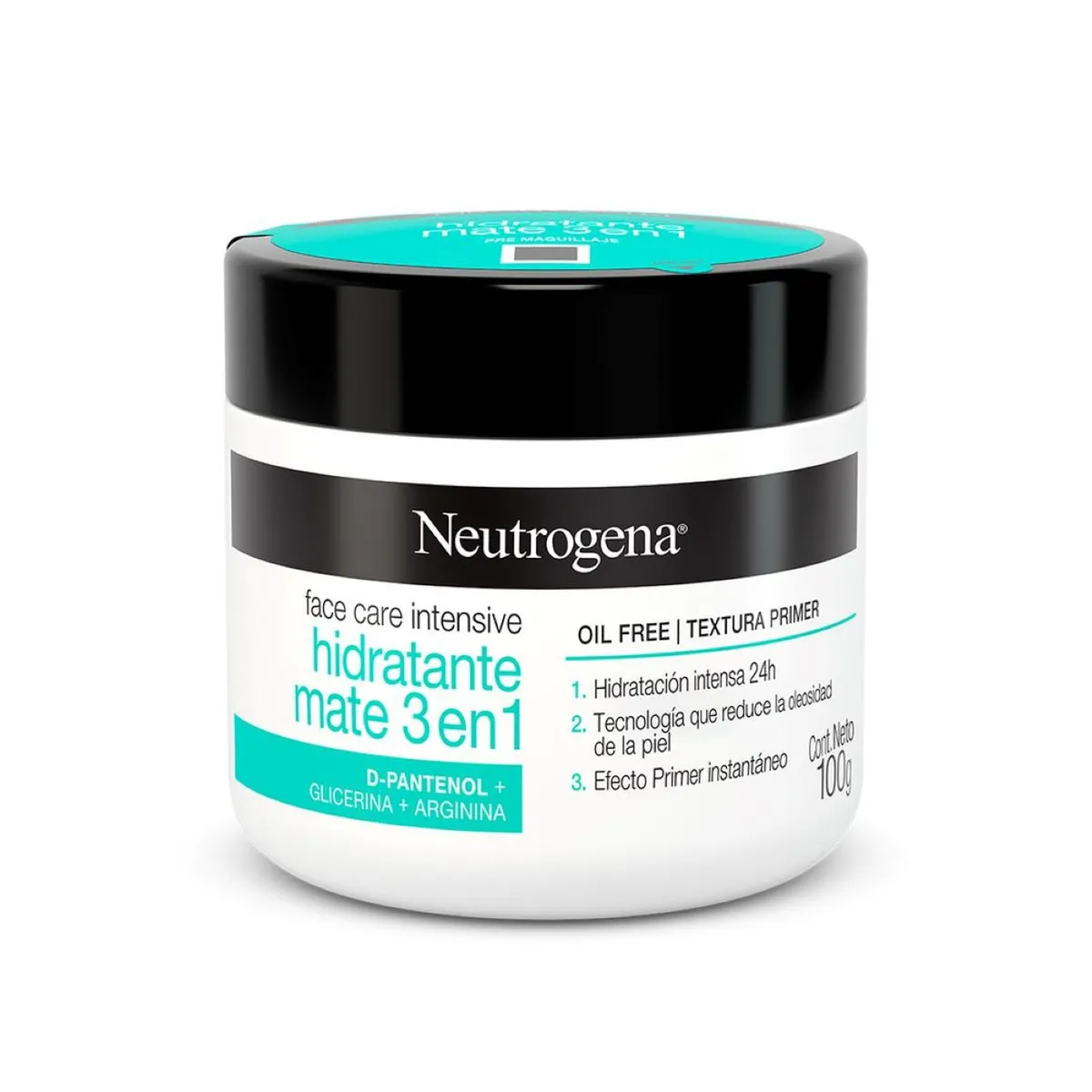 NEUTROGENA - Hidratante Facial NEUTROGENA Face Care Mate 100 GR