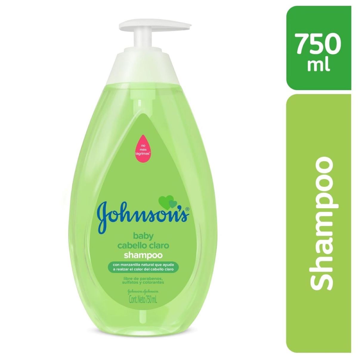 JOHNSON'S BABY - Shampoo para bebé JOHNSON'S Cabello Claro x 750 ml.