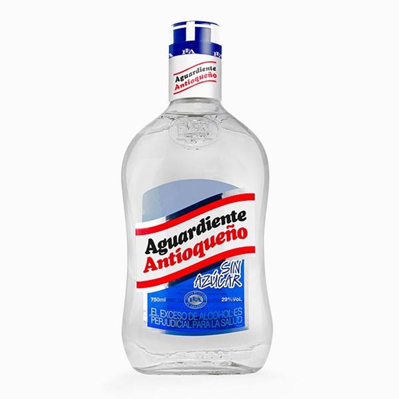 ANTIOQUEÑO - Aguardiente Antioqueño Azul 750ml