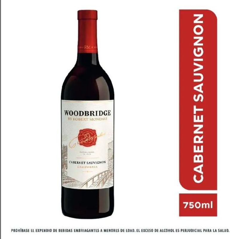 GENERICO - VINO TINTOO ROBERT MONDAVI WOODBRIDGE CABERNET SAUVIGNON