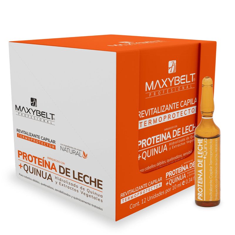 MAXYBELT - Ampolletas Maxybelt Proteína de Leche