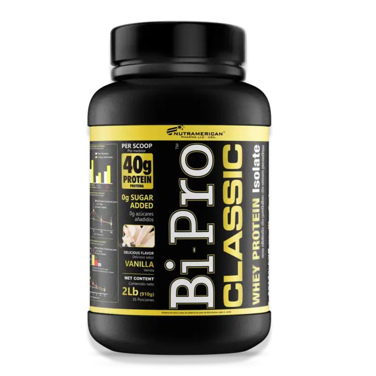 MEGAPLEX - Bi Pro Classic 2 llibras - Vainilla - Nutramerican Pharma