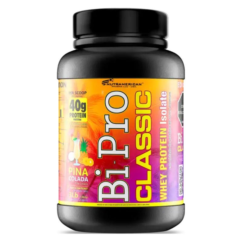 MEGAPLEX - Bi Pro Classic 3 Libras - Piña Colada - Nutramerican Pharma