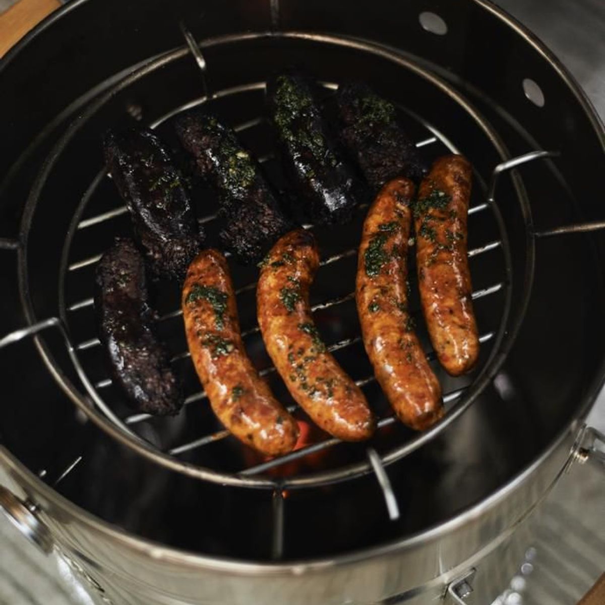 GENERICO - Barril Asador Y Ahumador Mediano Acero 304 Killa Town Pro20