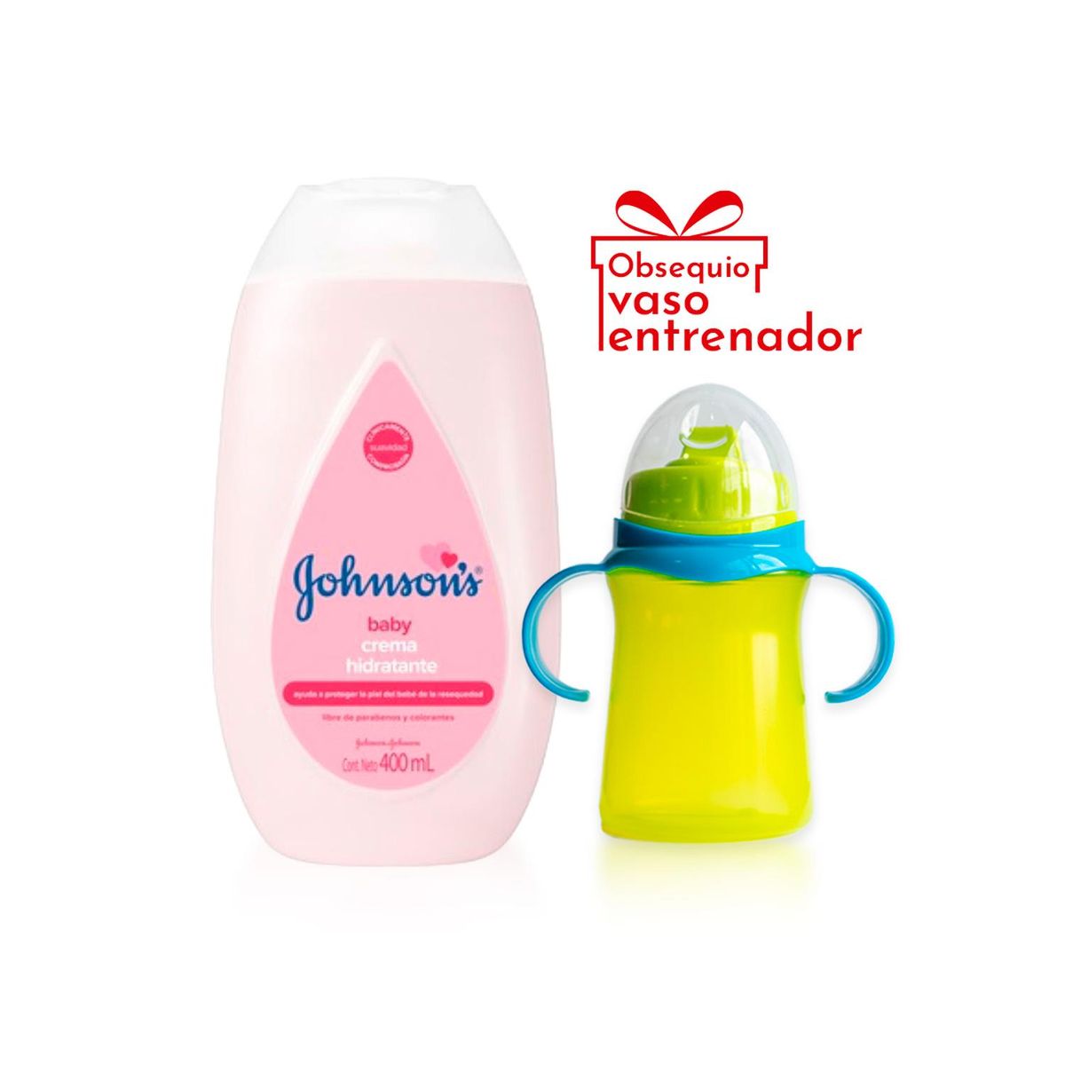 JOHNSON'S BABY - Crema Corporal Bebé JOHNSON'S Original 400 ML