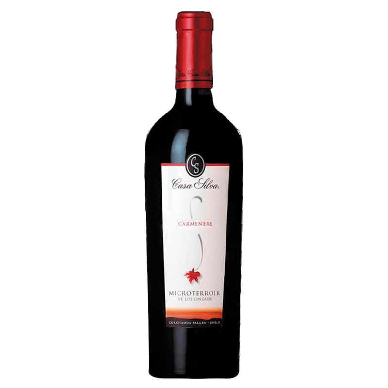 GENERICO - VINO TINTO CASA SILVA CARMENERE 2019 MICROTERROIR DE LOS LINGUES