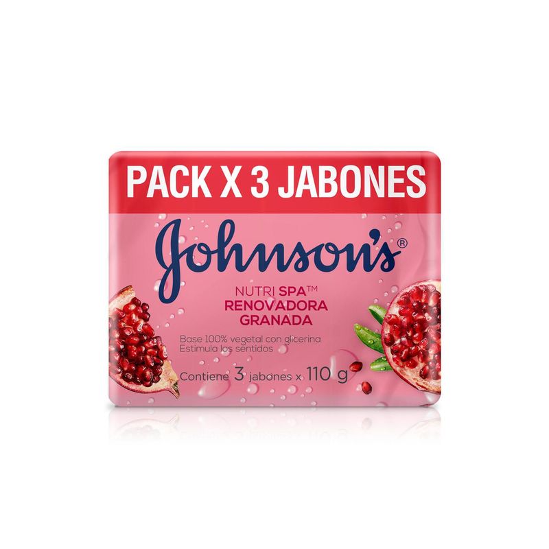 JOHNSON'S BABY - Jabón JOHNSON'S Granada TRIPACK 330 GR