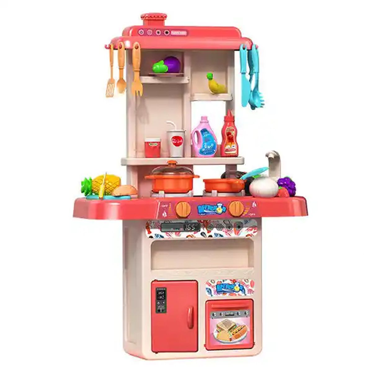 ENFANT'ASY - Cocina Cocinita Infantil Accesorios Función Agua Y Sonido Juguete