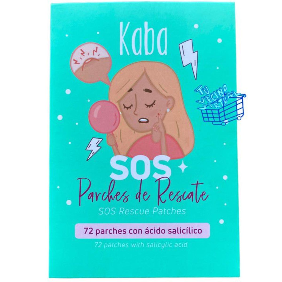 KABA - Parches Sos para Acne Kaba