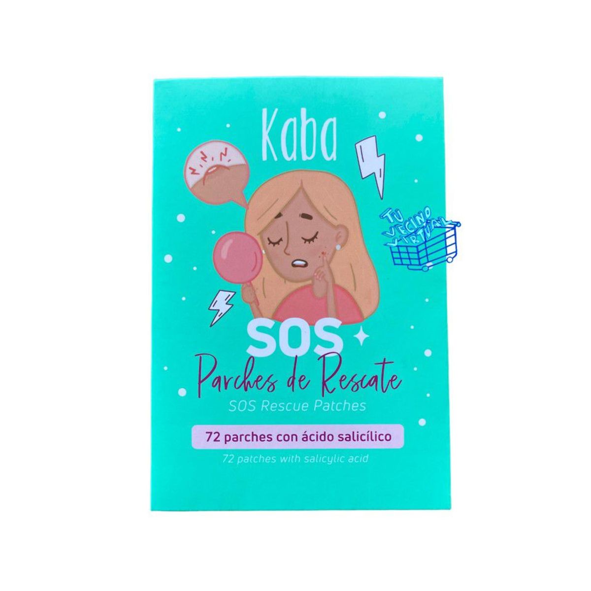 KABA - Parches Sos para Acne Kaba