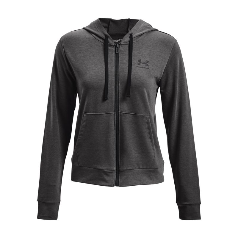 UNDER ARMOUR - Chaqueta Mujer Under Armour RIVAL TERRY FZ HOODI Gris UNDER ARMOUR.