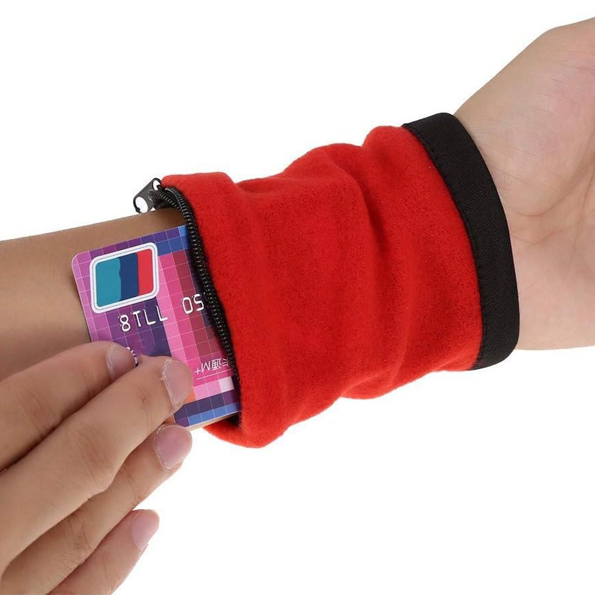 GENERICO - Muñequera Deportiva Con Bolsillo