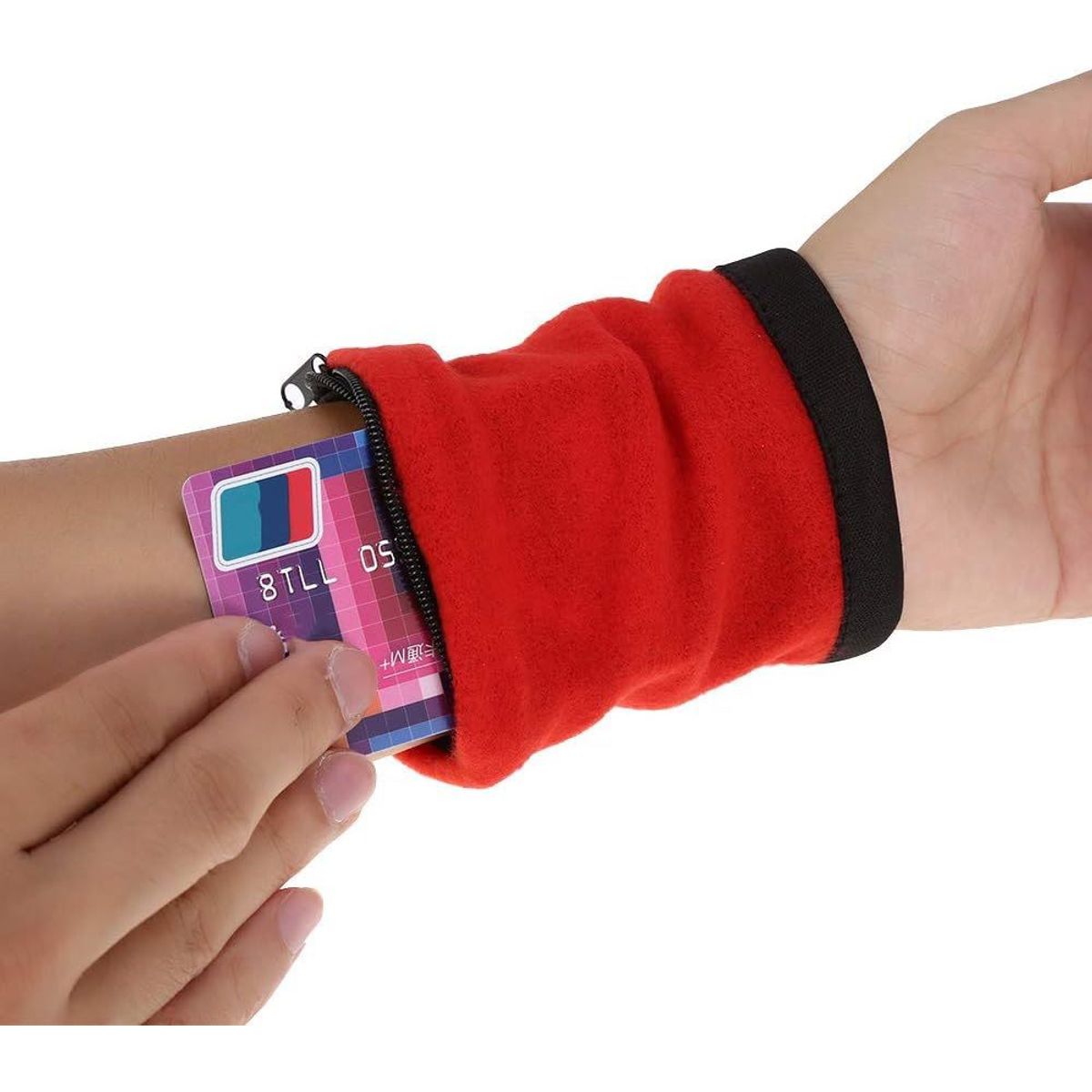 GENERICO - Muñequera Deportiva Con Bolsillo