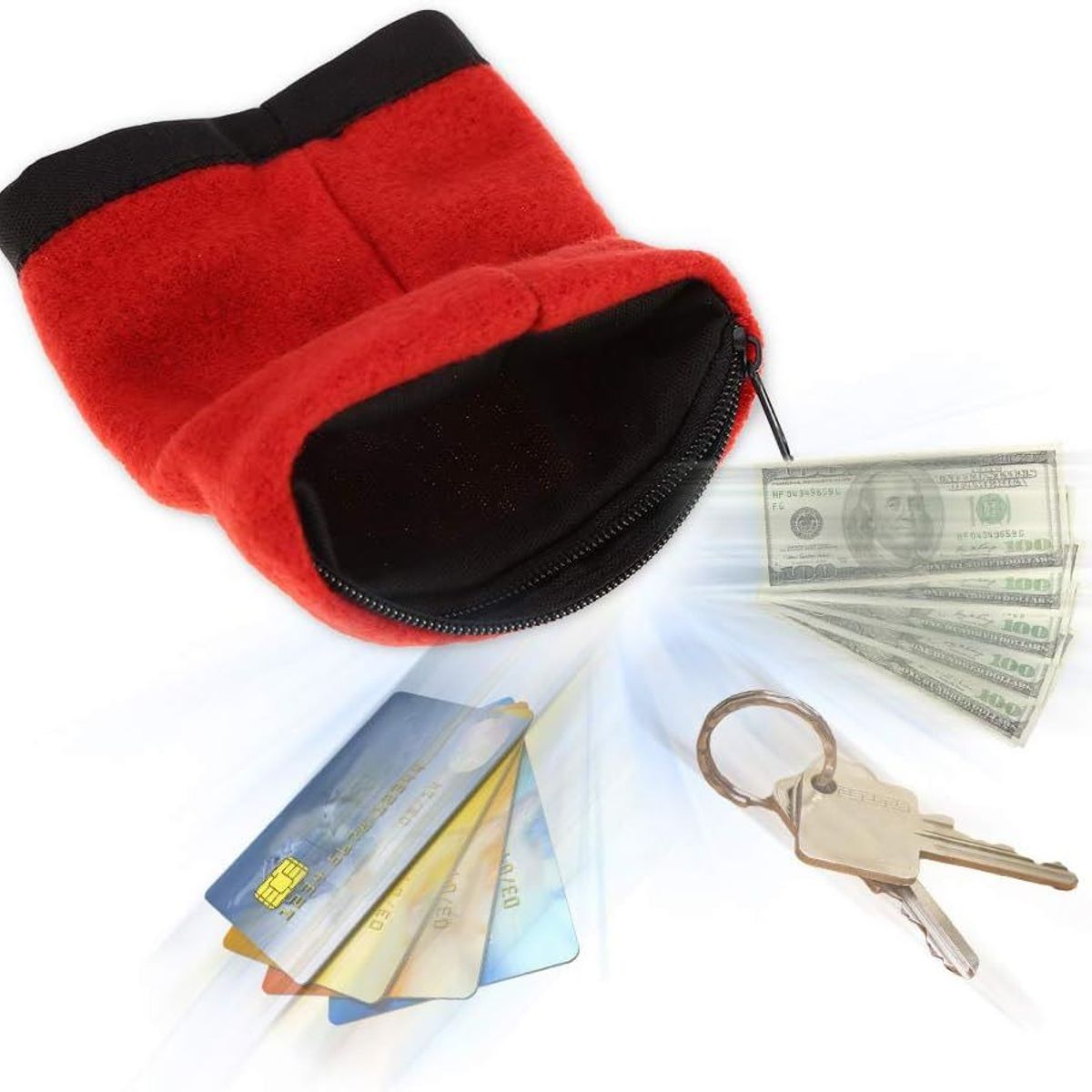 GENERICO - Muñequera Deportiva Con Bolsillo