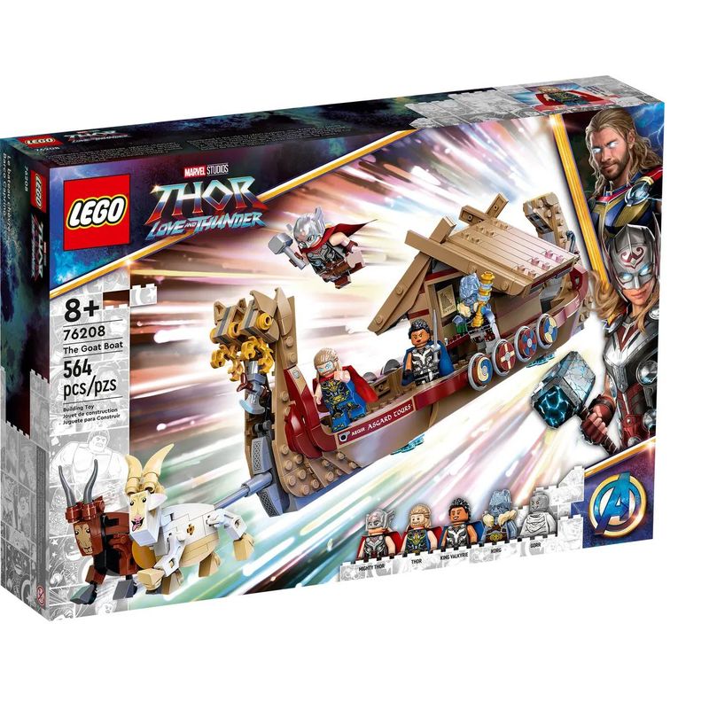 LEGO - Lego Marvel 76208 Barco Caprino