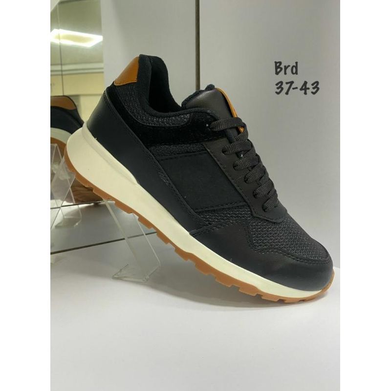 GENERICO - TENIS PARA HOMBRE COLOR NEGRO
