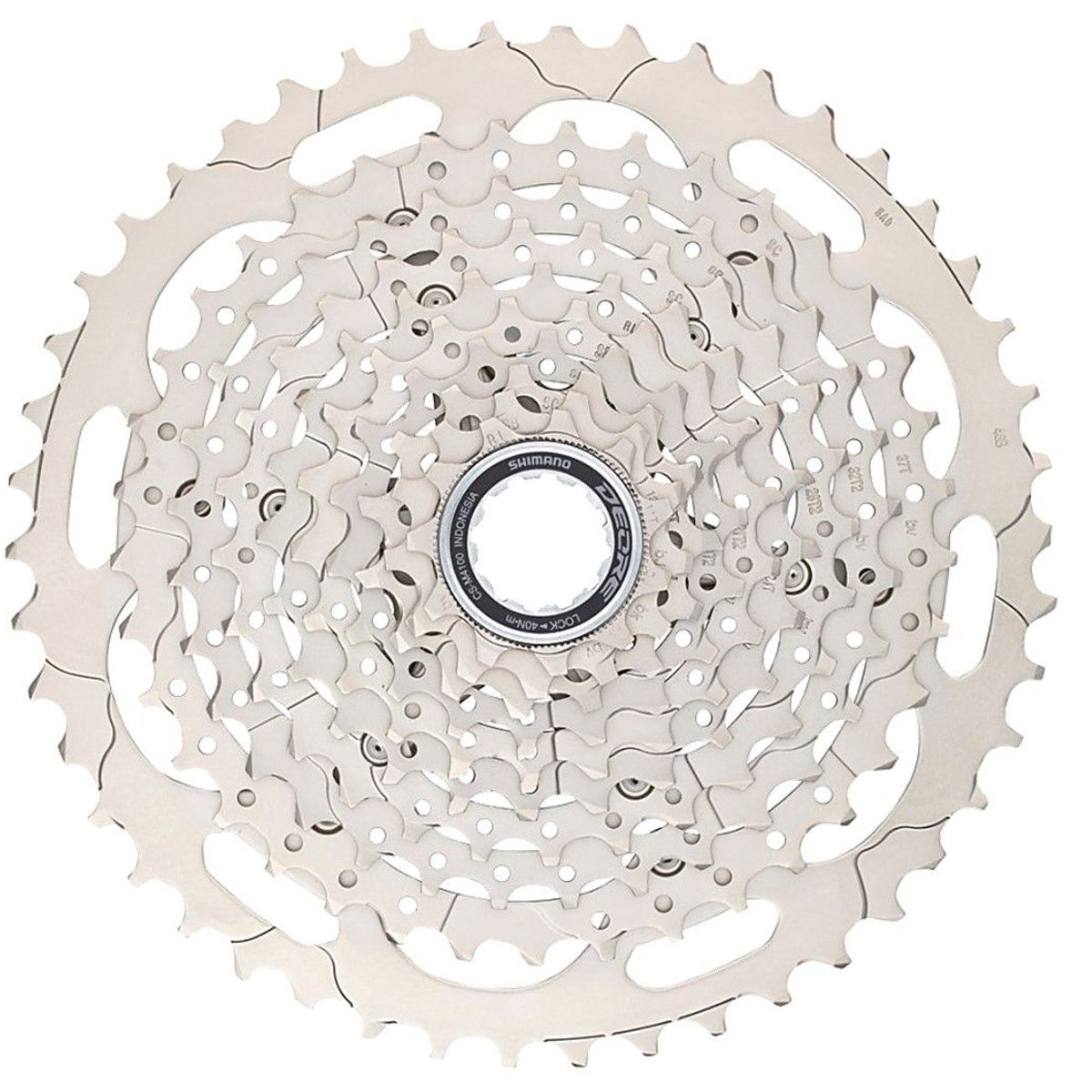 SHIMANO - Pacha Shimano Deore Cassette M4100 10 Velocidades 11-46 Mtb