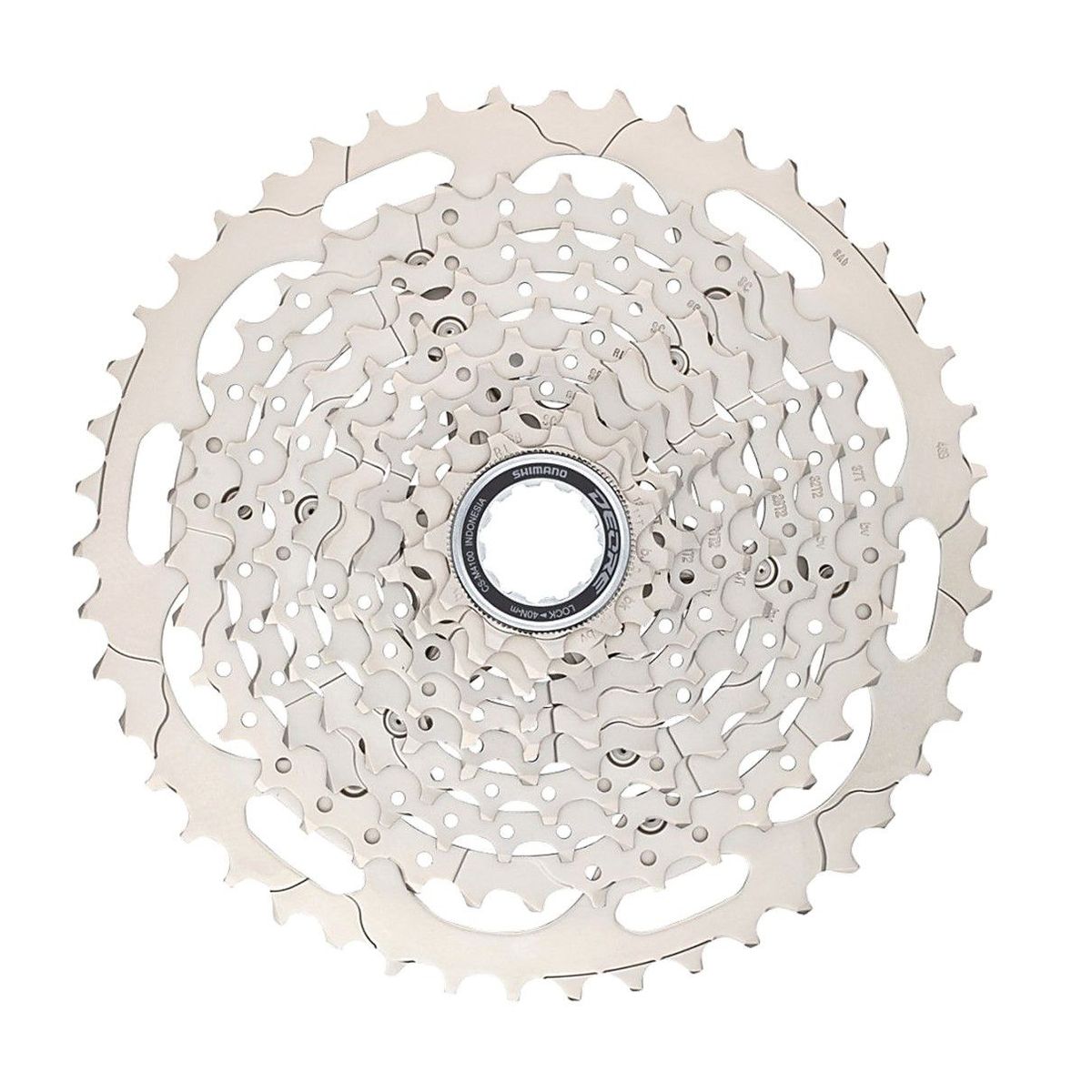 SHIMANO - Pacha Shimano Deore Cassette M4100 10 Velocidades 11-46 Mtb