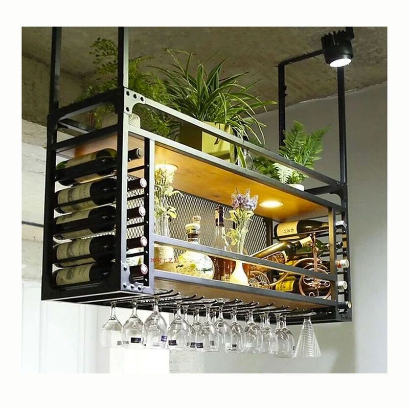 22 GRADOS DECORACION - Bar Flotante Gahl en Roble natural y Metal