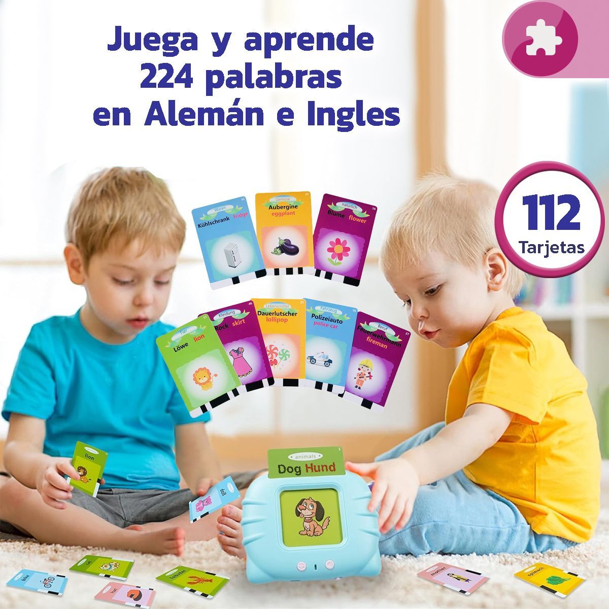 ENFANT'ASY - Lector Bilingüe Educación Temprana Alemán Inglés