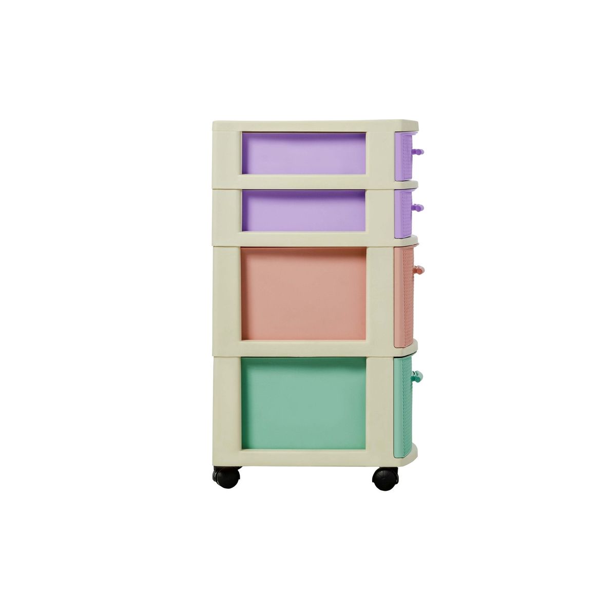 PLASTICOS MQ - Cajonero Organizador Modular 4 Niveles