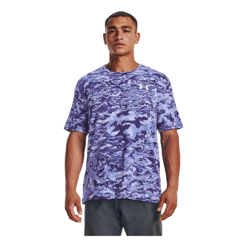 UNDER ARMOUR - Camiseta Hombre Under Armour ABC CAMO SS Azul UNDER ARMOUR.