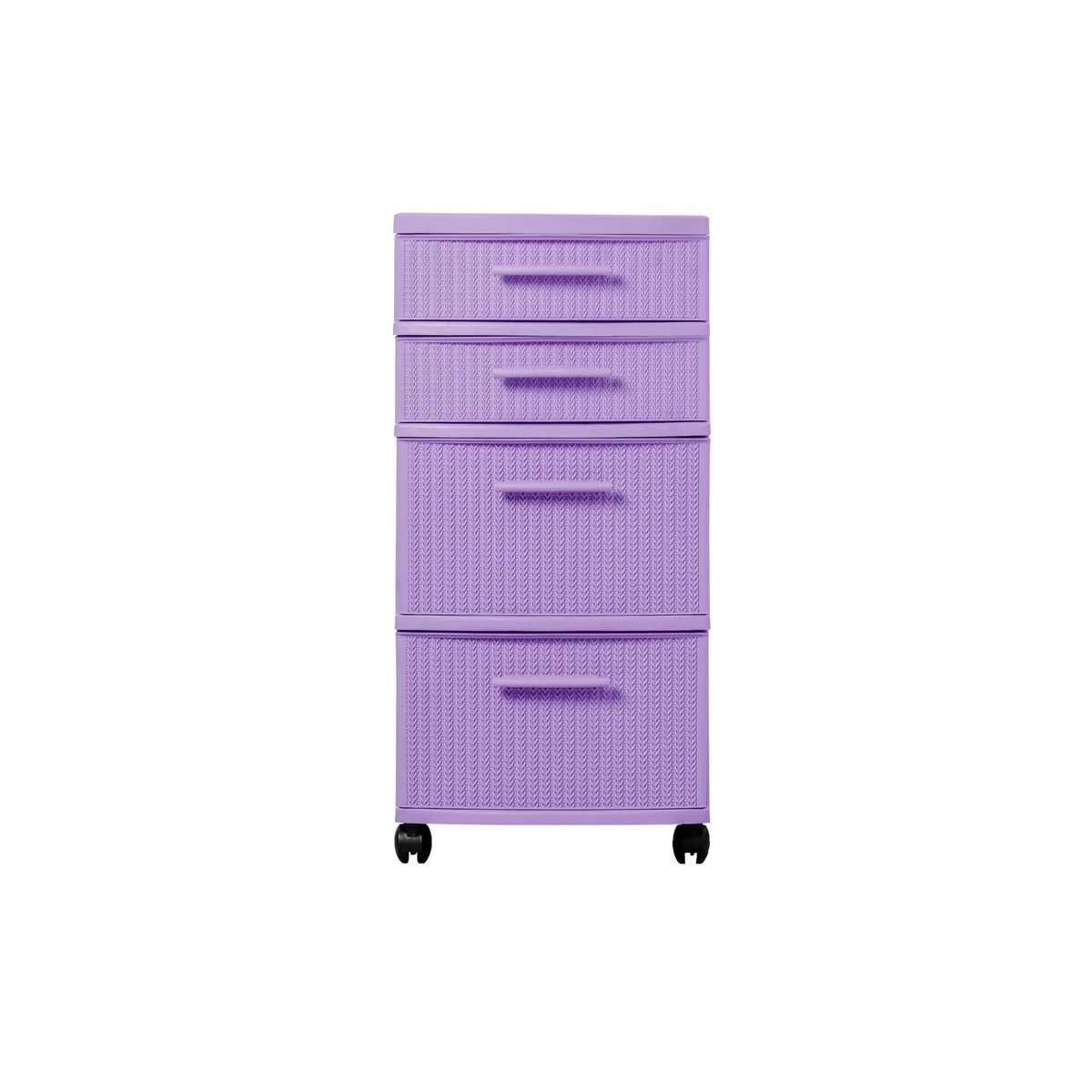 PLASTICOS MQ - Cajonero Organizador Modular 4 Niveles